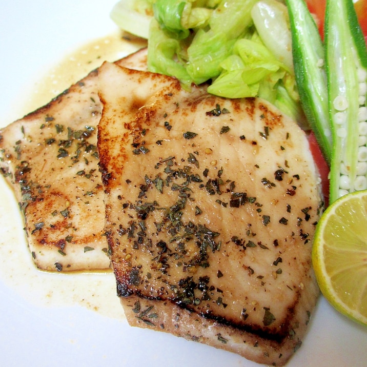 カジキのバジル醤油ソテー レシピ 作り方 By Mococo05 楽天レシピ カジキのバジル醤油ソテー レシピ 作り方 By Mococo05 楽天レシピ